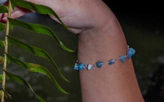 Aquamarine bracelet