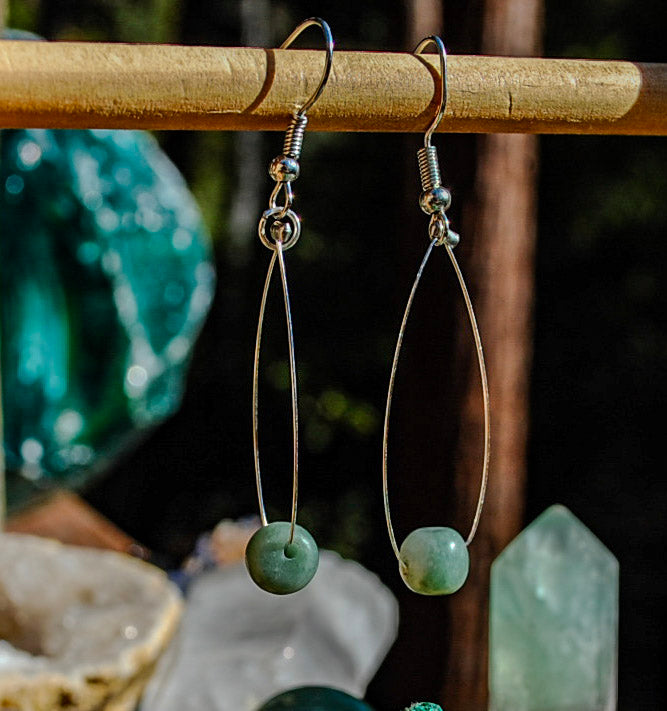 Peaceful Jade earring