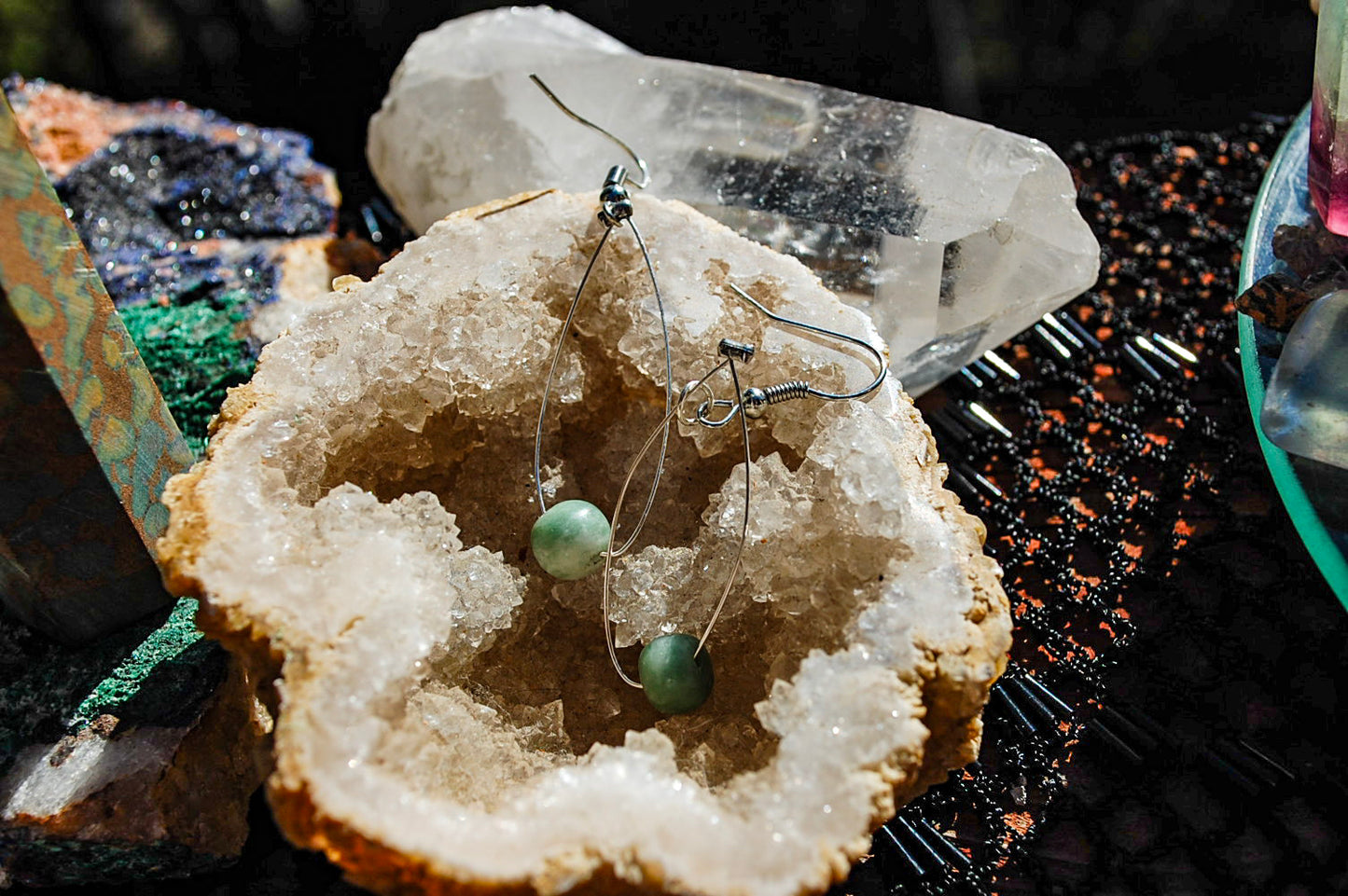 Peaceful Jade earring